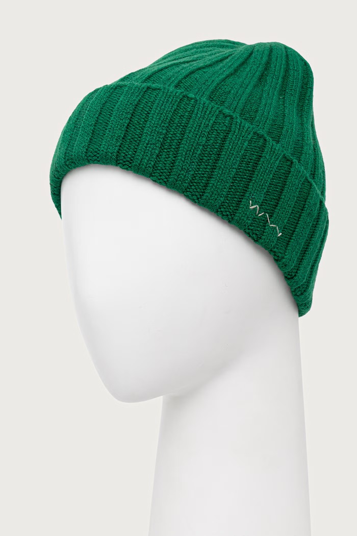 Visvim Men's cashmere beanie 125203003009 green AW26