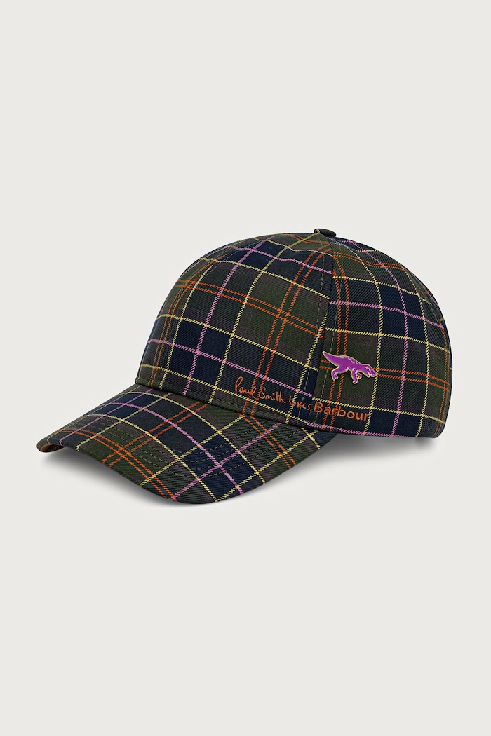 Barbour X PAUL SMITH καπέλο μπέιζμπολ βαμβακερό ανδρικό πολύχρωμο MHA0995TN11
