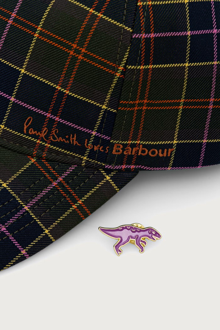 Αξεσουάρ Barbour X PAUL SMITH καπέλο μπέιζμπολ βαμβακερό ανδρικό MHA0995TN11 πολύχρωμο
