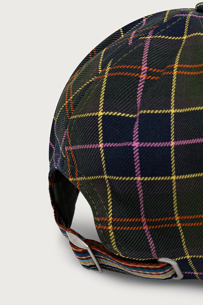 X PAUL SMITH καπέλο μπέιζμπολ βαμβακερό ανδρικό Barbour MHA0995TN11 πολύχρωμο