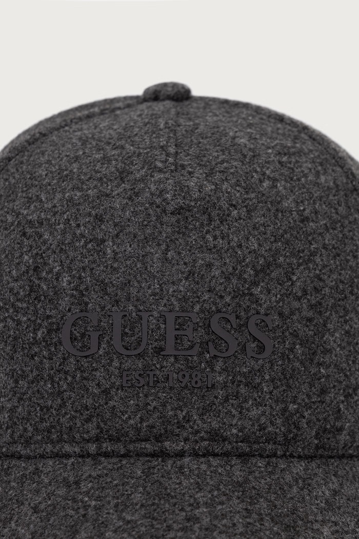 Guess Czapka z daszkiem męska M6BZ12.W4532 szary AW26