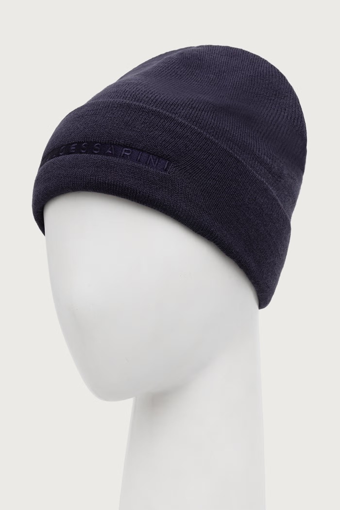 Baldessarini Czapka męska z wełną BPCP00199L granatowy AW26