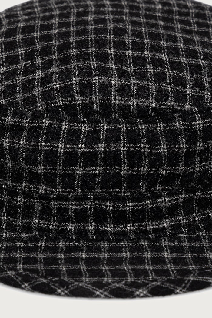 Undercover Berretto piatto con lana da donna UC2F4H03.1 nero AW26