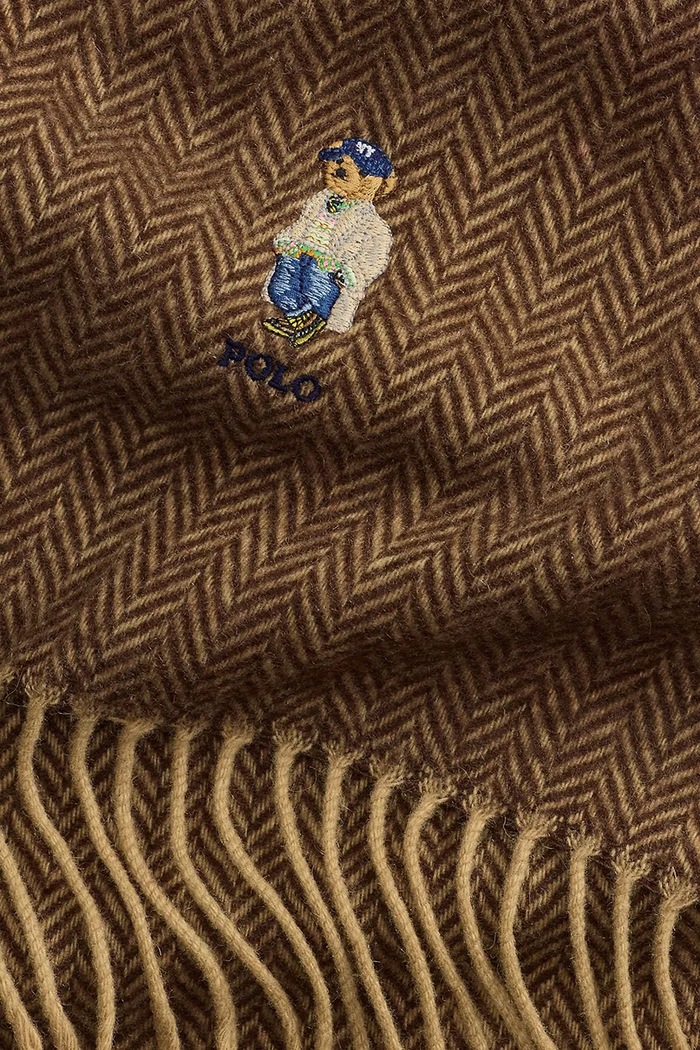 Polo Ralph Lauren Komplet męski wełniany 449P20309 brązowy AW26