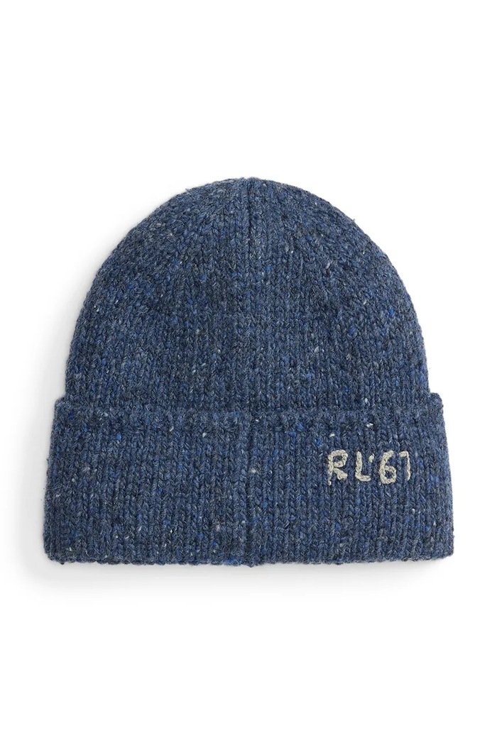 Polo Ralph Lauren Шапка с шерстью для мужчин 449959366 тёмно-синий AW26