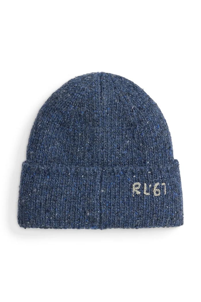 Polo Ralph Lauren Шапка с шерстью для мужчин 449959366 тёмно-синий AW26
