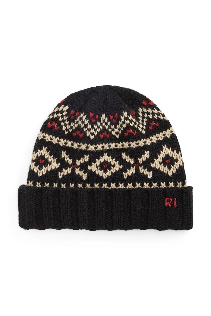 Polo Ralph Lauren Czapka z wełną czarny 449P20291