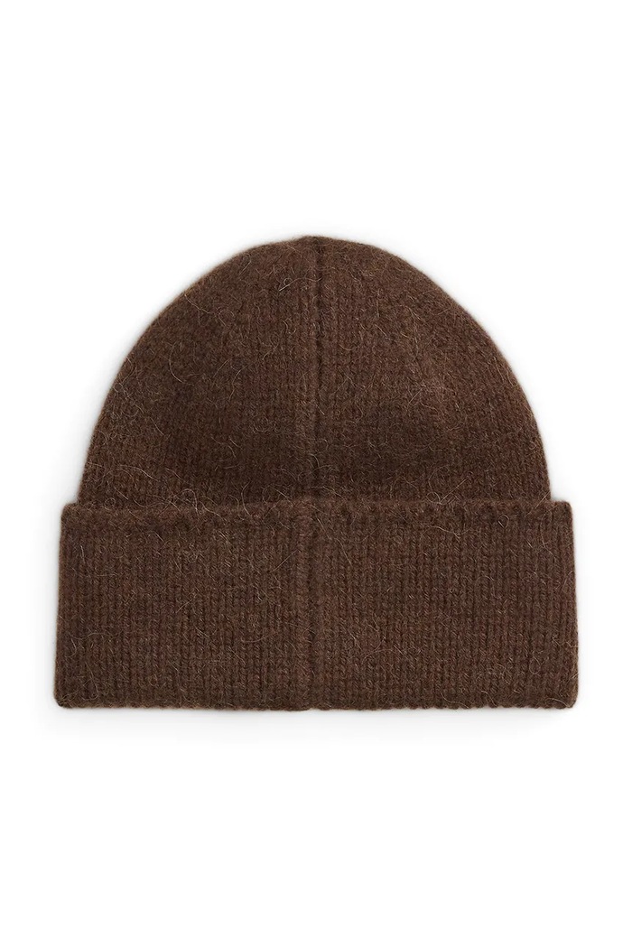 Polo Ralph Lauren Czapka beanie męska wełniana 449P20248 brązowy AW26