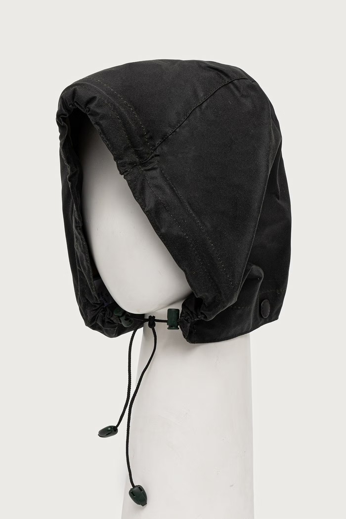 Barbour kaptur męski bawełniany MHO0004 zielony AW26