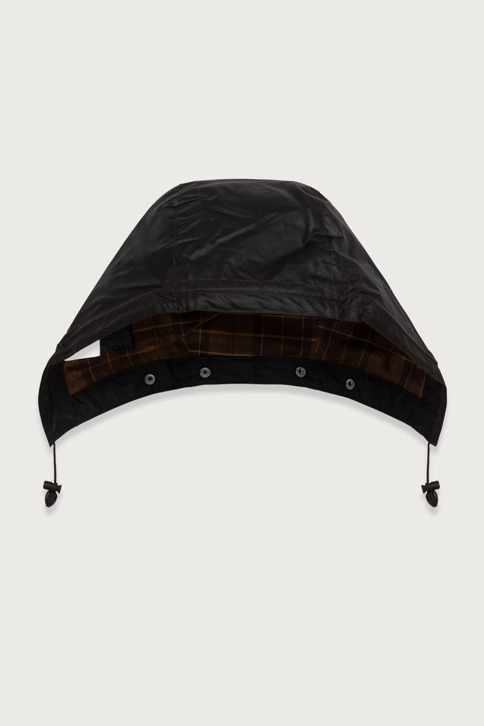Barbour kaptur męski bawełniany brązowy MHO0004