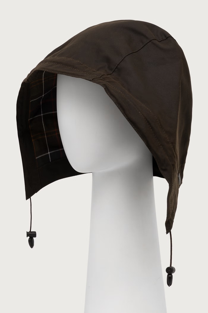 Barbour kaptur męski bawełniany MHO0003 brązowy AW26