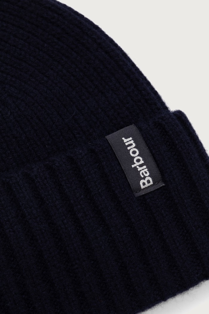 Barbour Czapka wełniana MHA0992 granatowy AW26