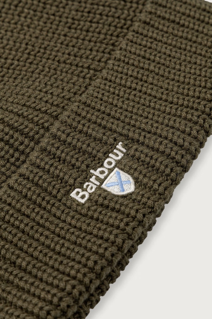 Akcesoria Barbour Czapka beanie męska MHA0990 zielony