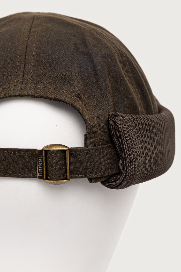 Akcesoria Barbour Czapka męska bawełniana MHA0984 zielony