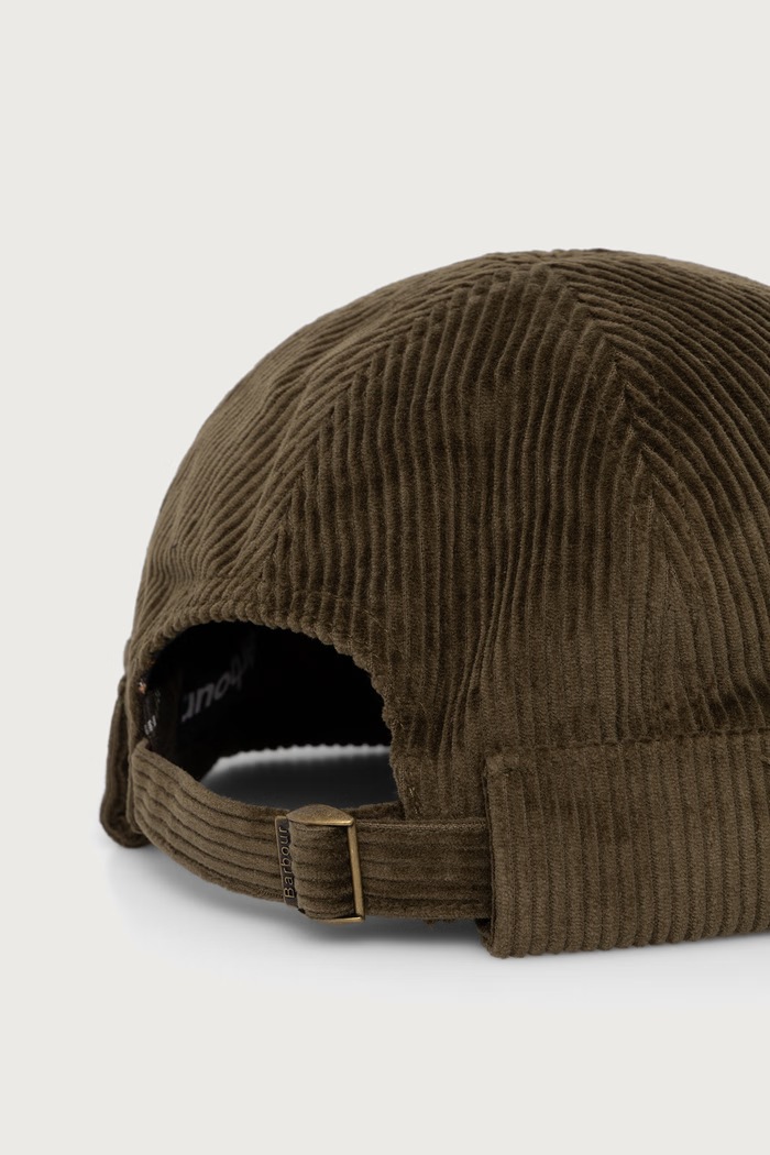 Czapka męska bawełniana Barbour MHA0983 zielony