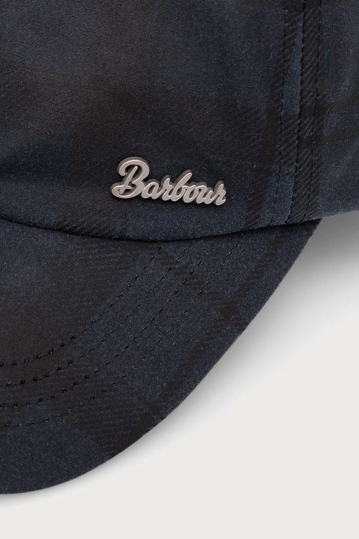 Barbour Czapka z daszkiem męska bawełniana MHA0974 granatowy AW26