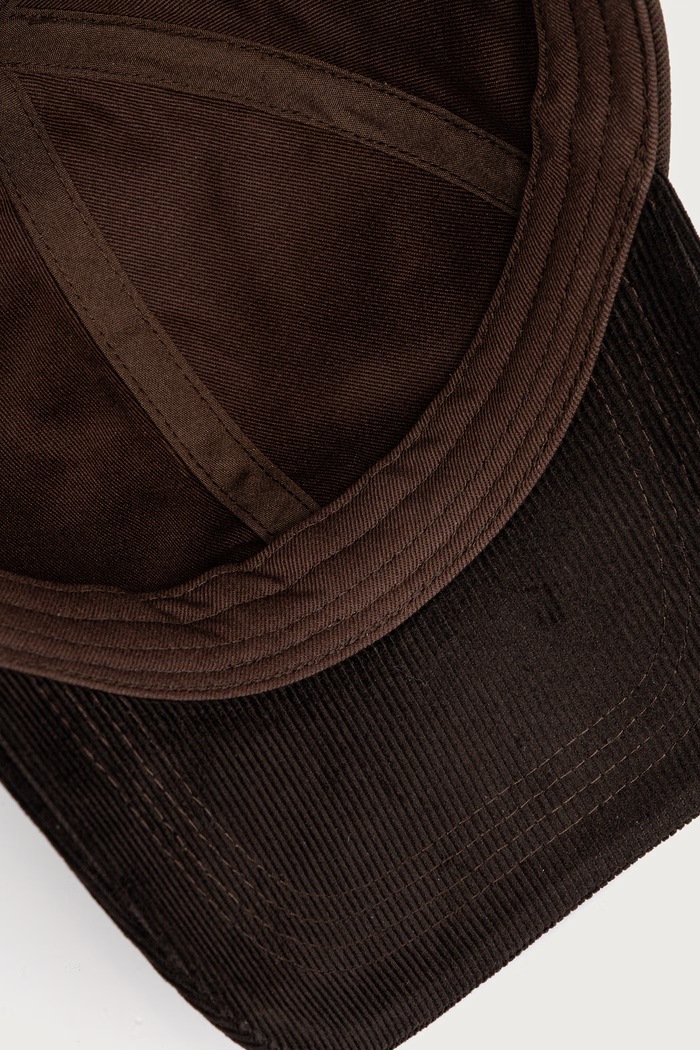 Czapka z daszkiem męska bawełniana Barbour MHA0970 brązowy