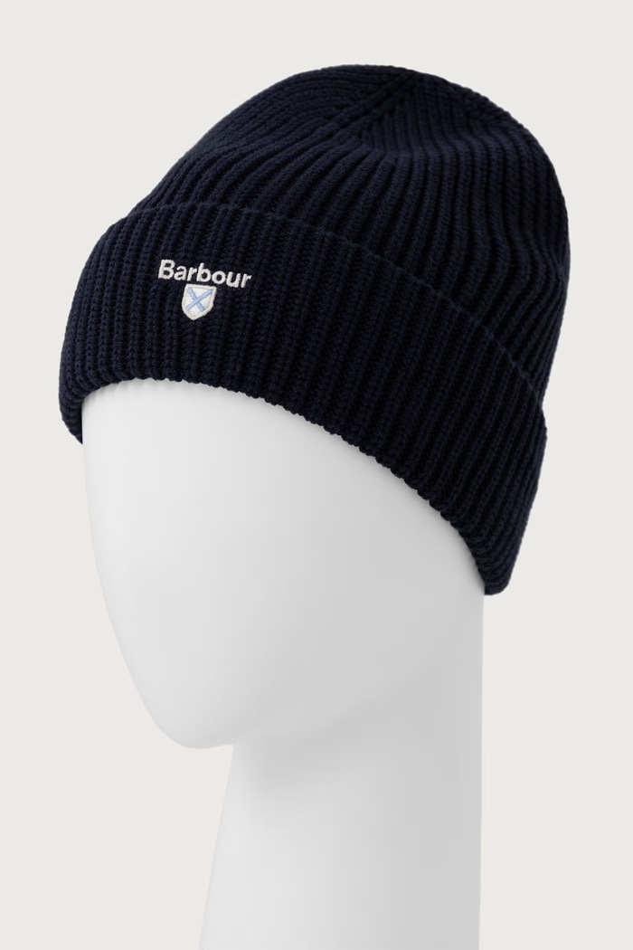 Akcesoria Barbour Komplet męski z bawełny MGS0107 granatowy