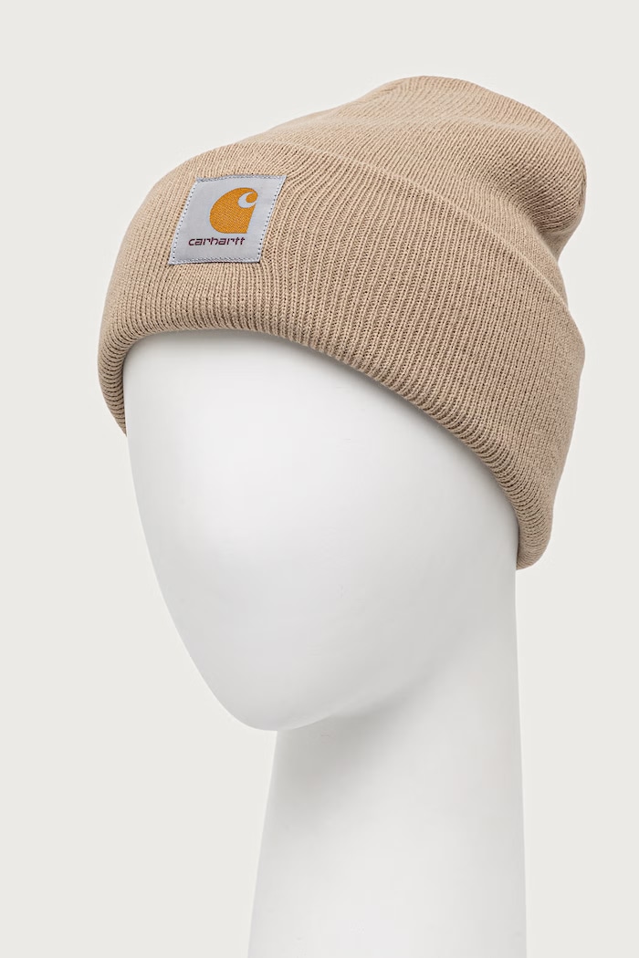 Carhartt WIP Short Watch Hat czapka I036962 beżowy AW26