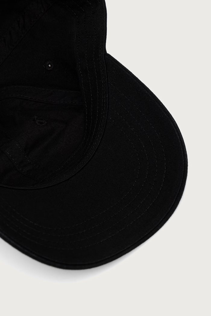 Chez WIP Cap czapka bejsbolówka bawełniana męska Carhartt WIP I037570 czarny