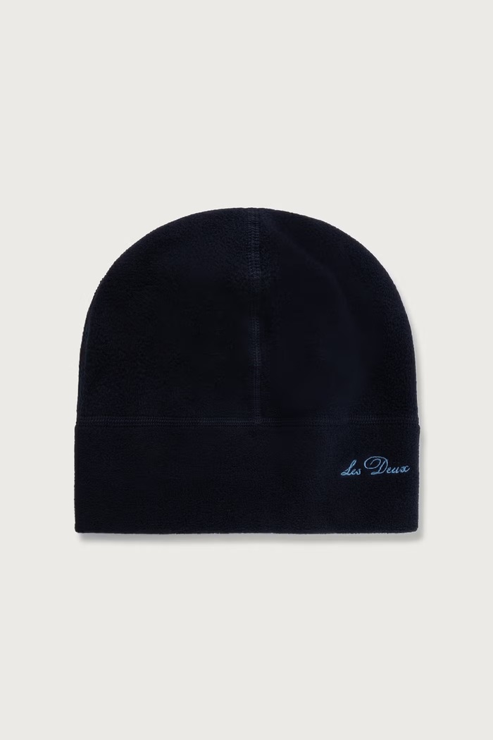 Les Deux Czapka beanie męska polarowa granatowy 1002381