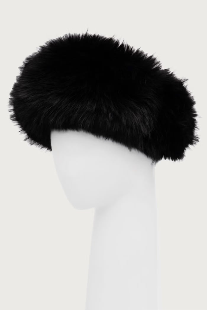 MOOSE KNUCKLES Opaska na głowę męska M36LA502W czarny AW26