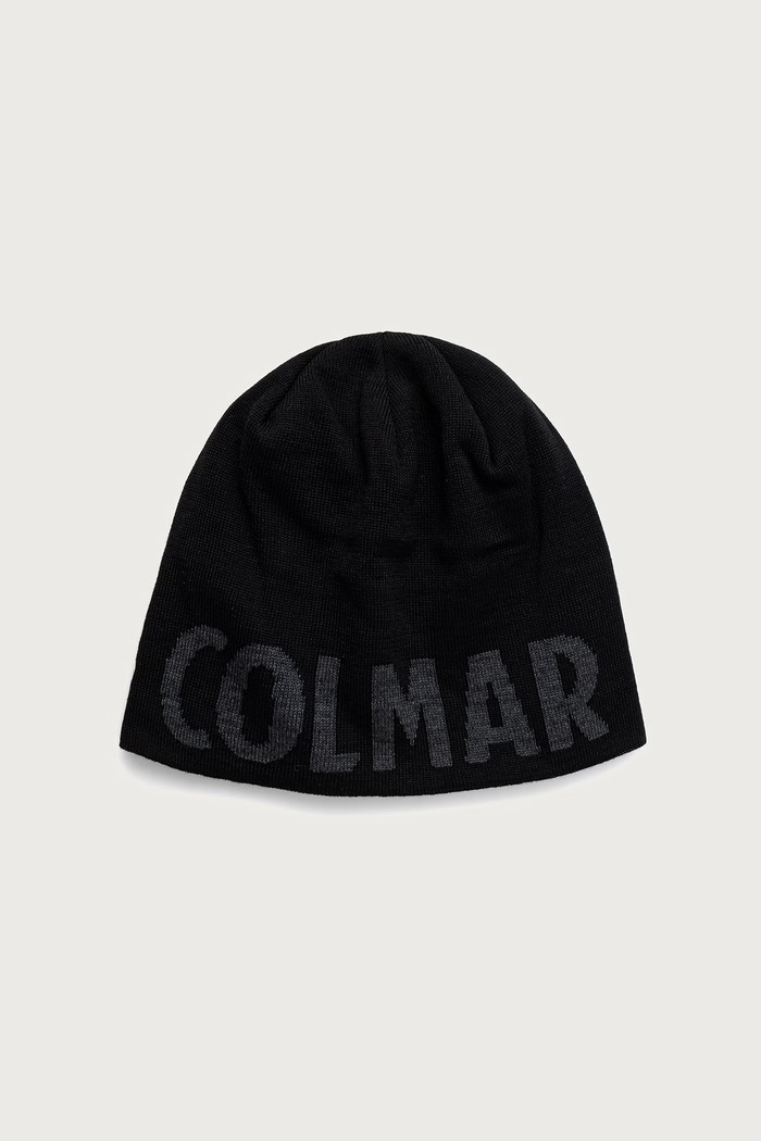 Colmar Czapka beanie damska z wełną czarny 50000011.1XD