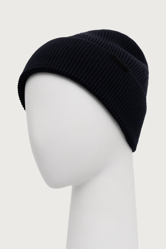 HUGO Căciulă de bărbați din bumbac Xential 50570999 bleumarin AW26