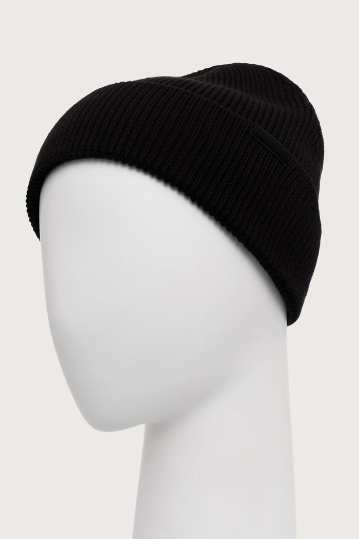 HUGO Căciulă de bărbați din bumbac Xential 50570999 negru AW26