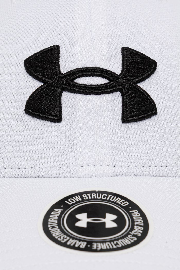 Under Armour Czapka z daszkiem męska 1376701.100 biały AW26
