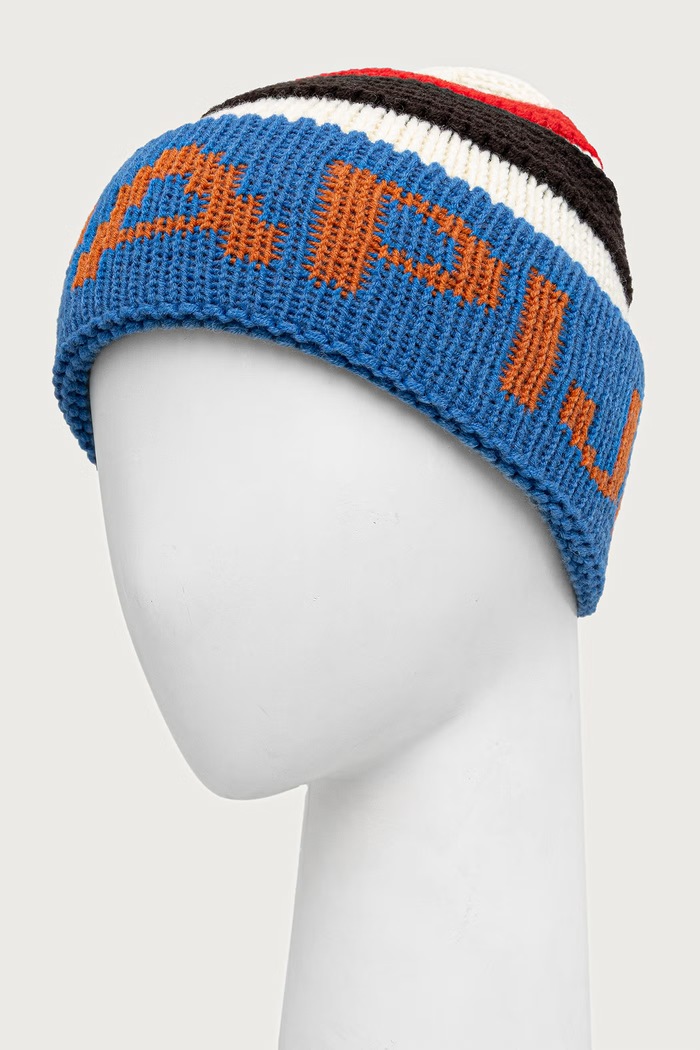 Akcesoria Napapijri Czapka męska z wełną Aldar Beanie NP0A8BJLN5E1 beżowy