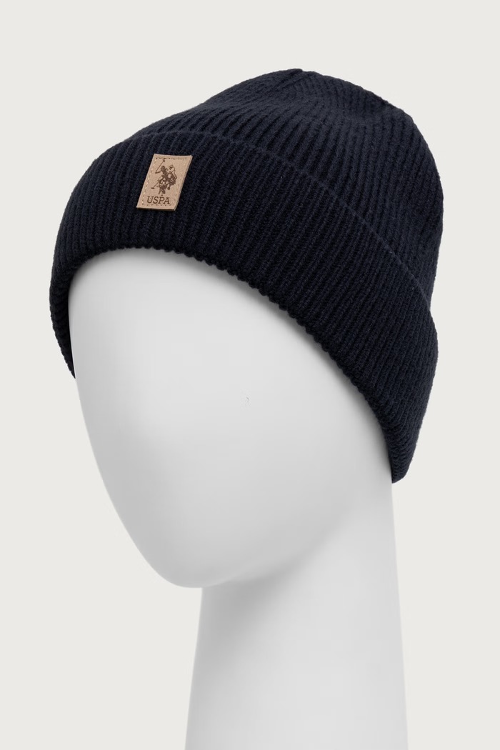 U.S. Polo Assn. Σετ ανδρικό LUXURY RIB KNIT GIFT SET MUP4163 σκούρο μπλε AW26
