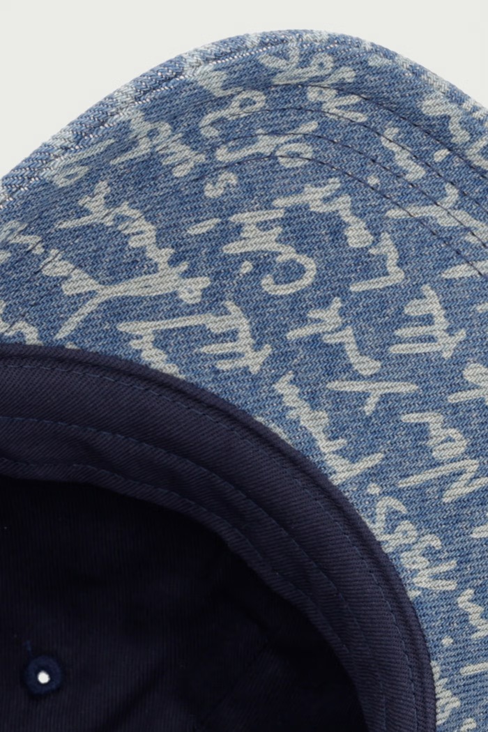 Tommy Jeans czapka bejsbolówka męska jeansowa niebieski AM0AM14718