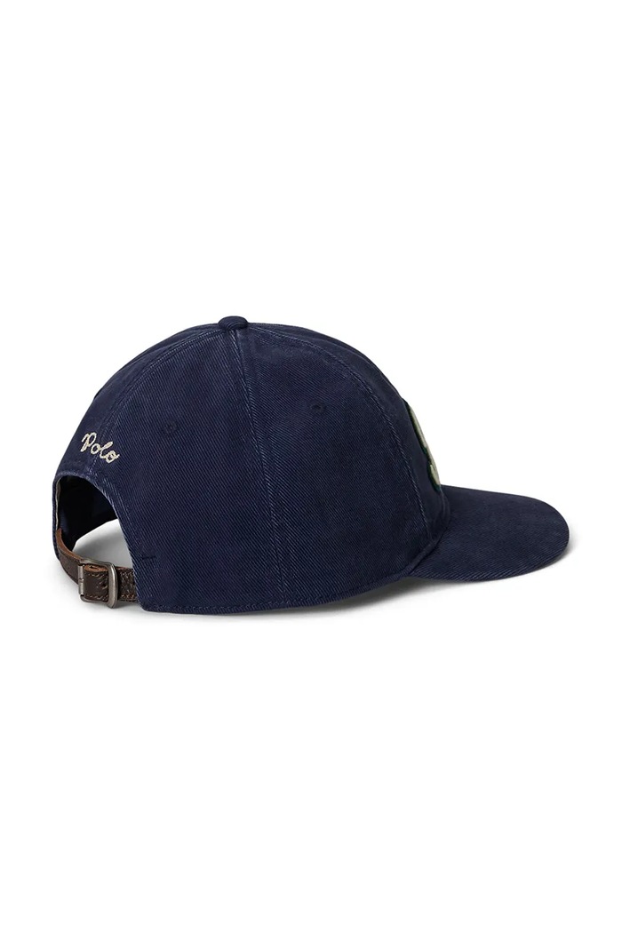 Polo Ralph Lauren Czapka z daszkiem męska bawełniana 710P04900 granatowy AW26