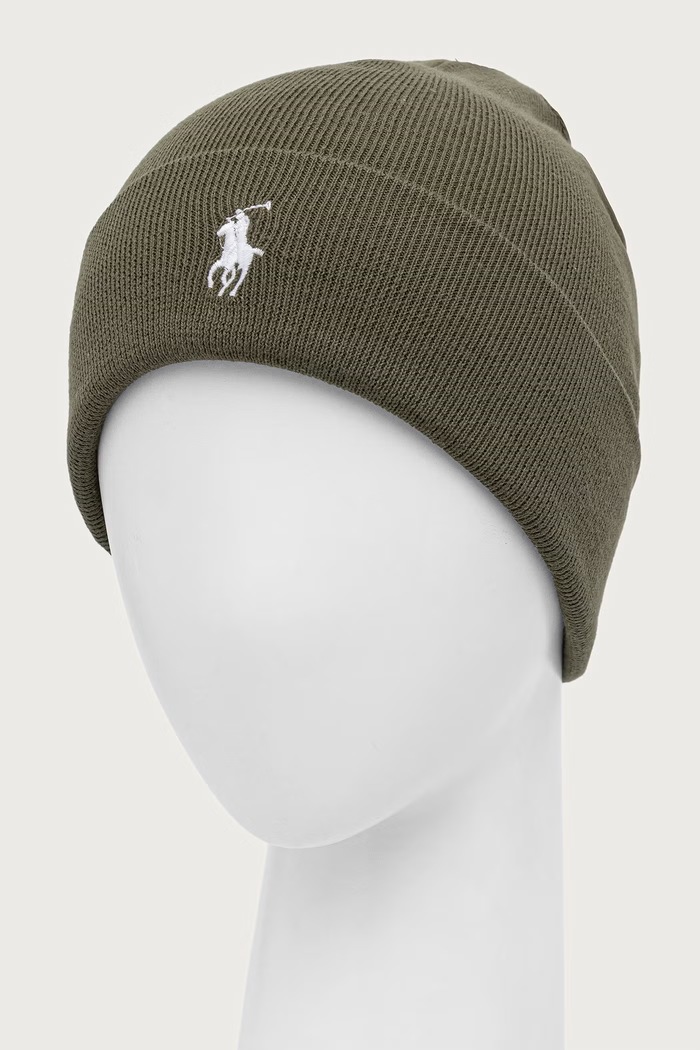 Polo Ralph Lauren σκούφος ανδρικός βαμβακερός 710B28862 πράσινο AW26