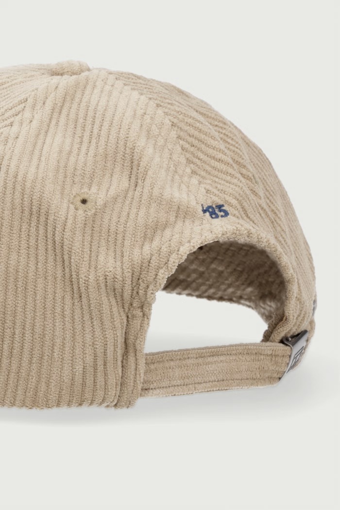 Akcesoria Tommy Hilfiger czapka bejsbolówka męska sztruksowa AM0AM14530 zielony