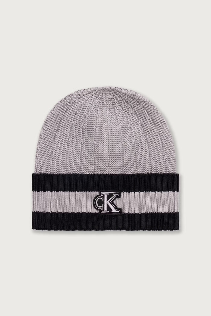 Calvin Klein Kapa s pamukom siva LV04D8098G