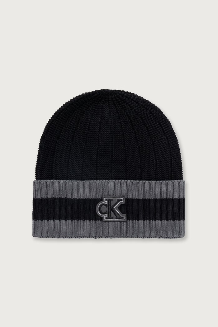 Calvin Klein Kapa s pamukom crna LV04D8098G