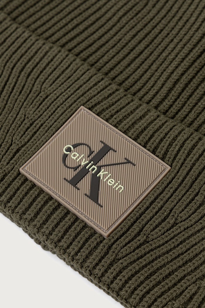 Akcesoria Calvin Klein Czapka męska LV04D8096G zielony