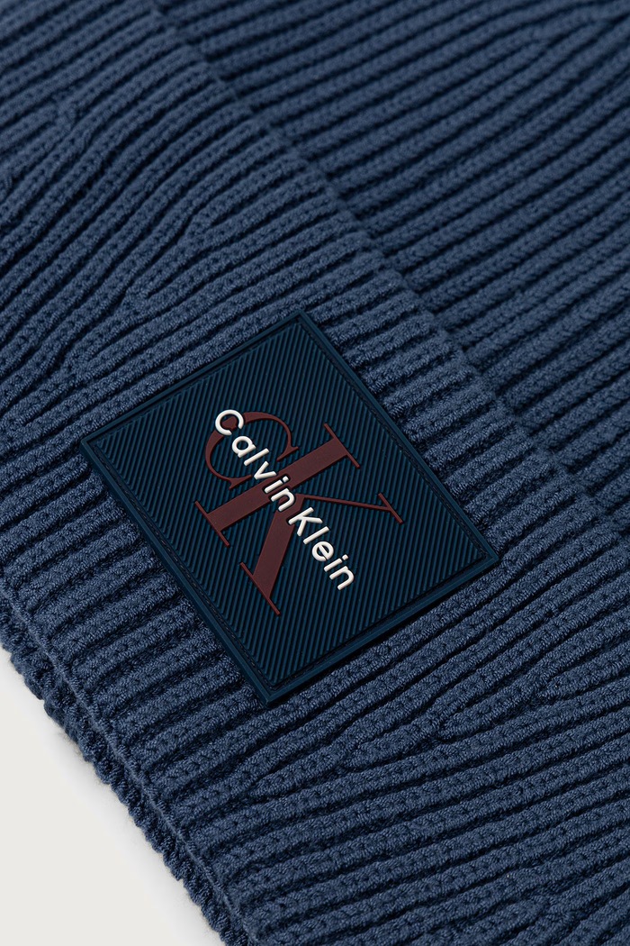 Akcesoria Calvin Klein Czapka męska LV04D8096G niebieski