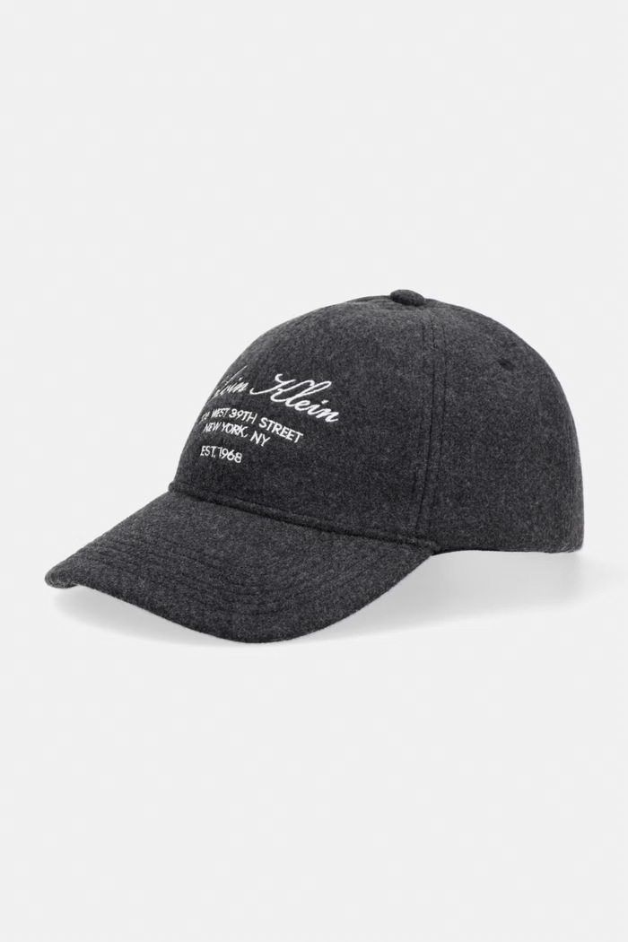 Calvin Klein czapka bejsbolówka męska czarny LV04D5129G
