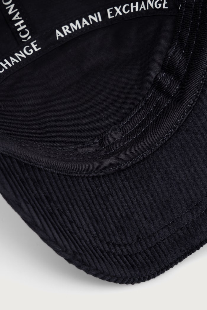Armani Exchange бейсболка чоловіча з бавовною темно-синій XM003198.AF27114