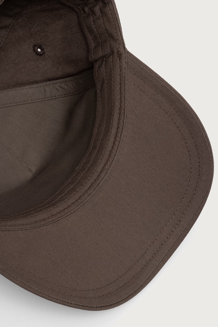 Czapka z daszkiem męska bawełniana Armani Exchange XM001694.AF15502 brązowy