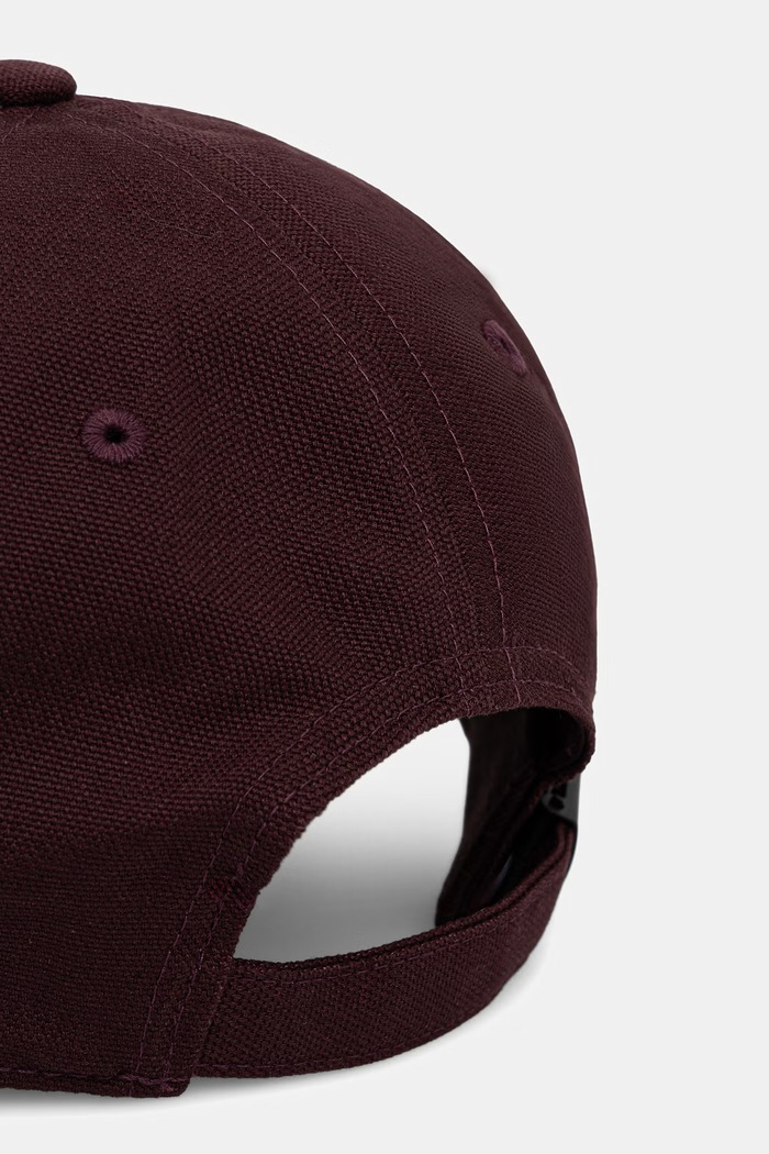 Akcesoria Y-3 LOGO CAP czapka bejsbolówka bawełniana męska KW9699 bordowy