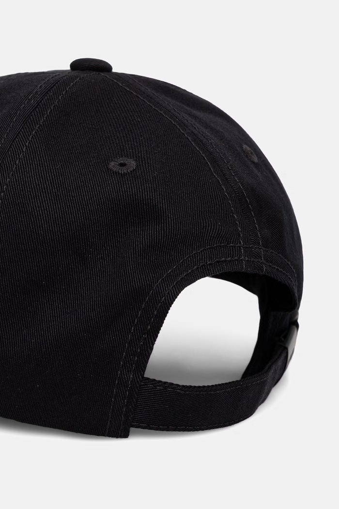 Akcesoria Y-3 BIG LG CAP czapka z daszkiem bawełniana męska KT7411 czarny