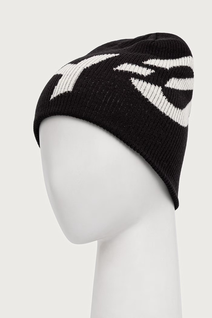 Y-3 CL BEANIE czapka z dodatkiem wełny męska KS8154 czarny AW26