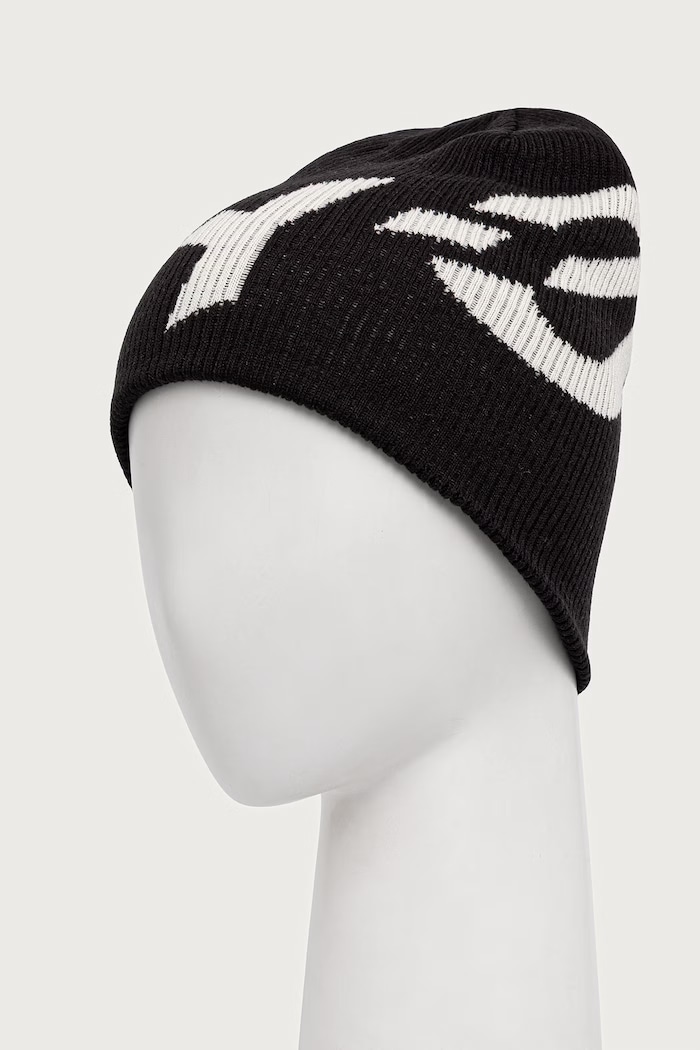 Y-3 CL BEANIE czapka z dodatkiem wełny męska KS8154 czarny AW26