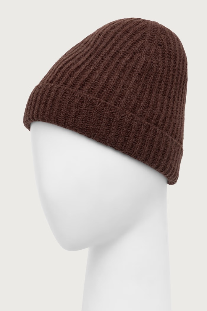 United Colors of Benetton Beanie kapa od vune 63UWVA00F smeđa AW26