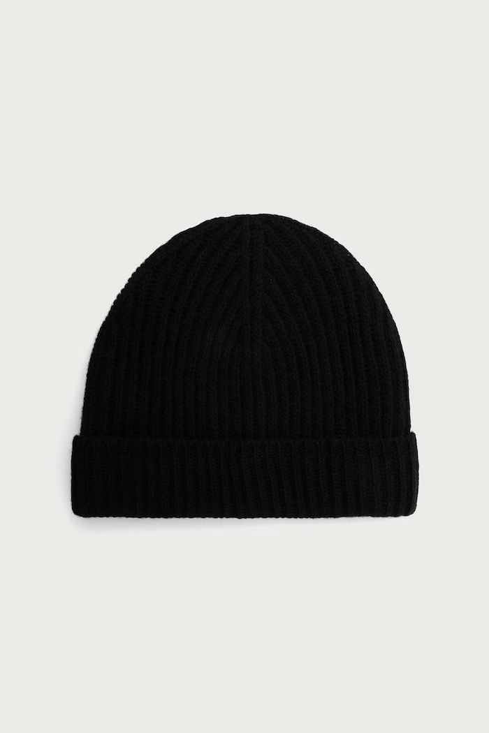 United Colors of Benetton Beanie kapa od vune crna 63UWVA00F
