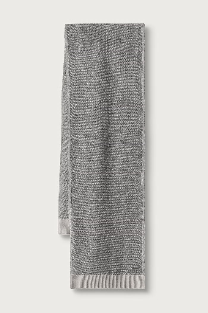 Joop! Czapka i szalik męskie z wełną 30105150 szary AW26